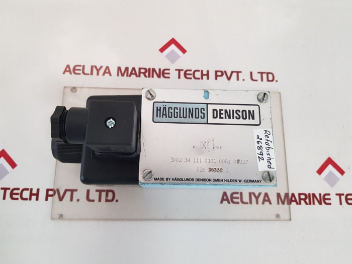 Hagglunds denison 3d02 34 111 0101 00b1 02327 hydraulics valve