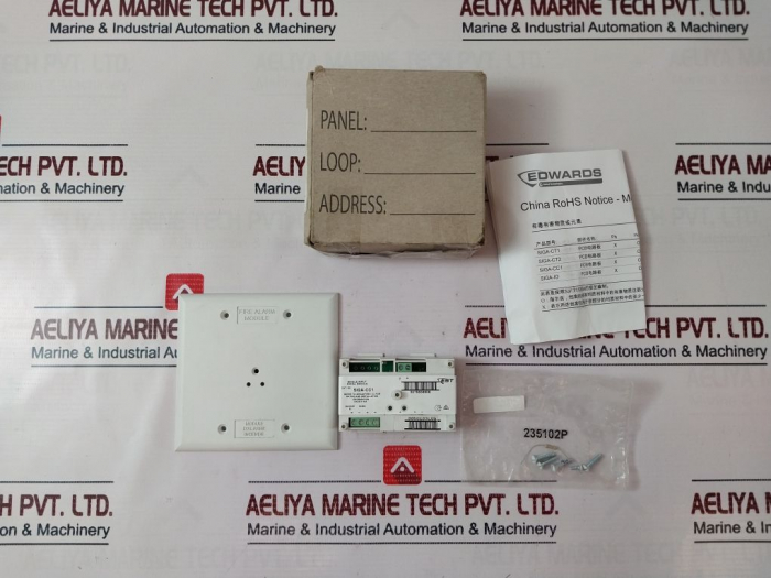 Est Sigacc1 Fire Alarm Single Input Signal Module