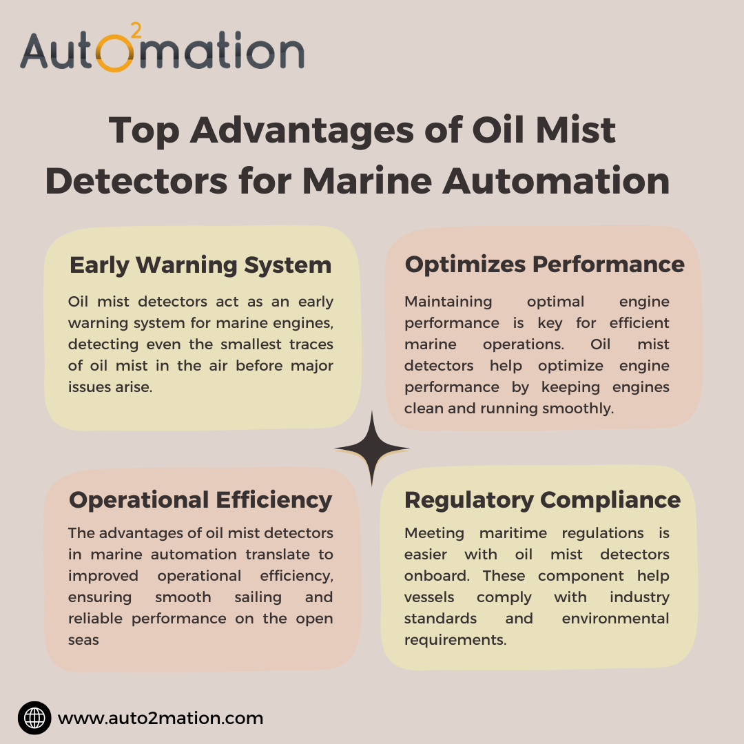 Advantages of oil mist detector in marine automation